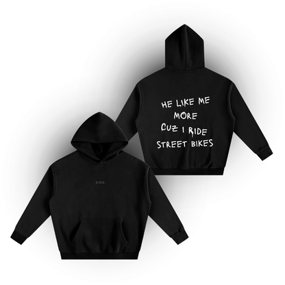 He Likes Me Hoodie